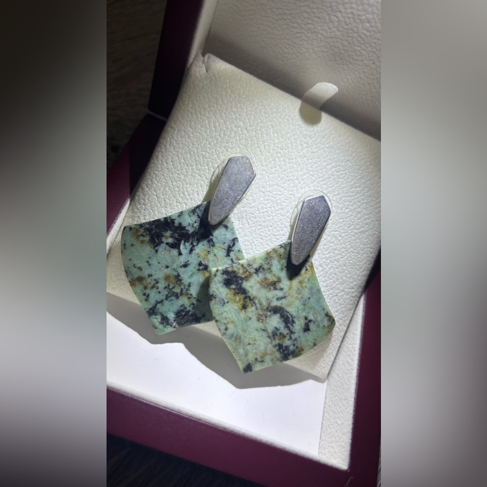 Astoria African turquoise earrings